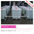 Industrial and food application merchant grade phosphoric acid